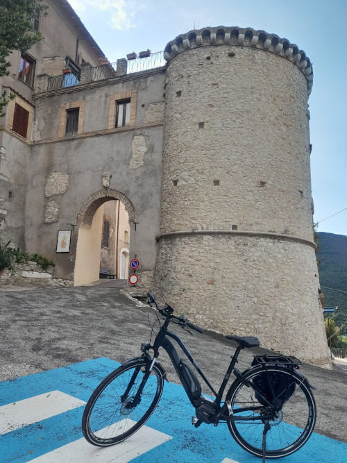 bici elettrica Sabina a Casperia