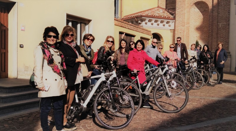 i rappresentanti di 11 Paesi a Novello per il cicloturismo