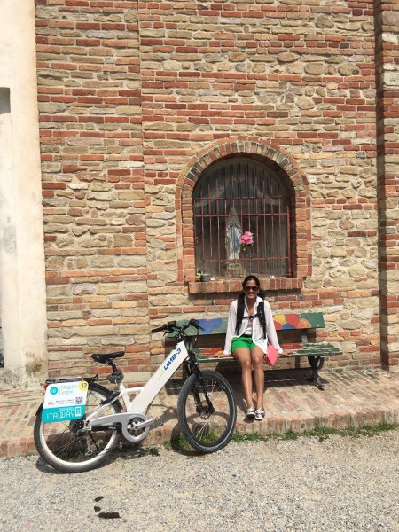 The experience of a bike tour in Langhe for Amantha, Sri Lanka tourist, day 2