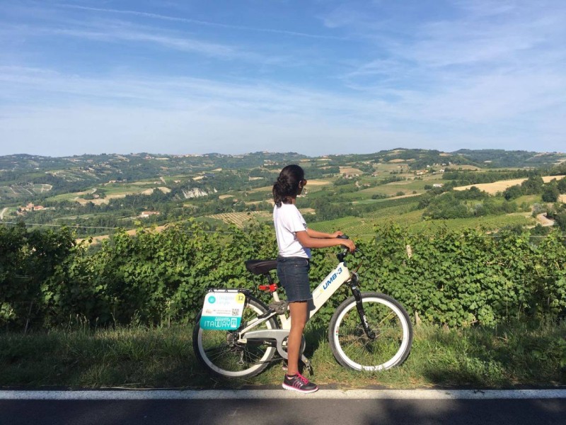 The experience of a bike tour in Langhe for Amantha, Sri Lanka tourist, day 3