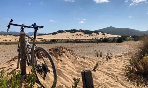 bici dune di sabbia sardegna